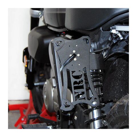 New Rage Cycles Side Mount License Plate Honda Monkey 2019-2025