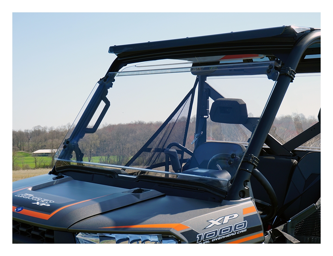 Spike Full Tilting Windshield Polaris Ranger 1000 (ProFit) 20182023 Cycle Gear