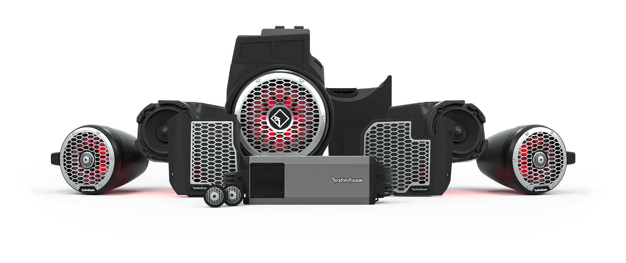 Rockford Fosgate Stage 5 Audio System Polaris RZR Pro XP w/Ride Command