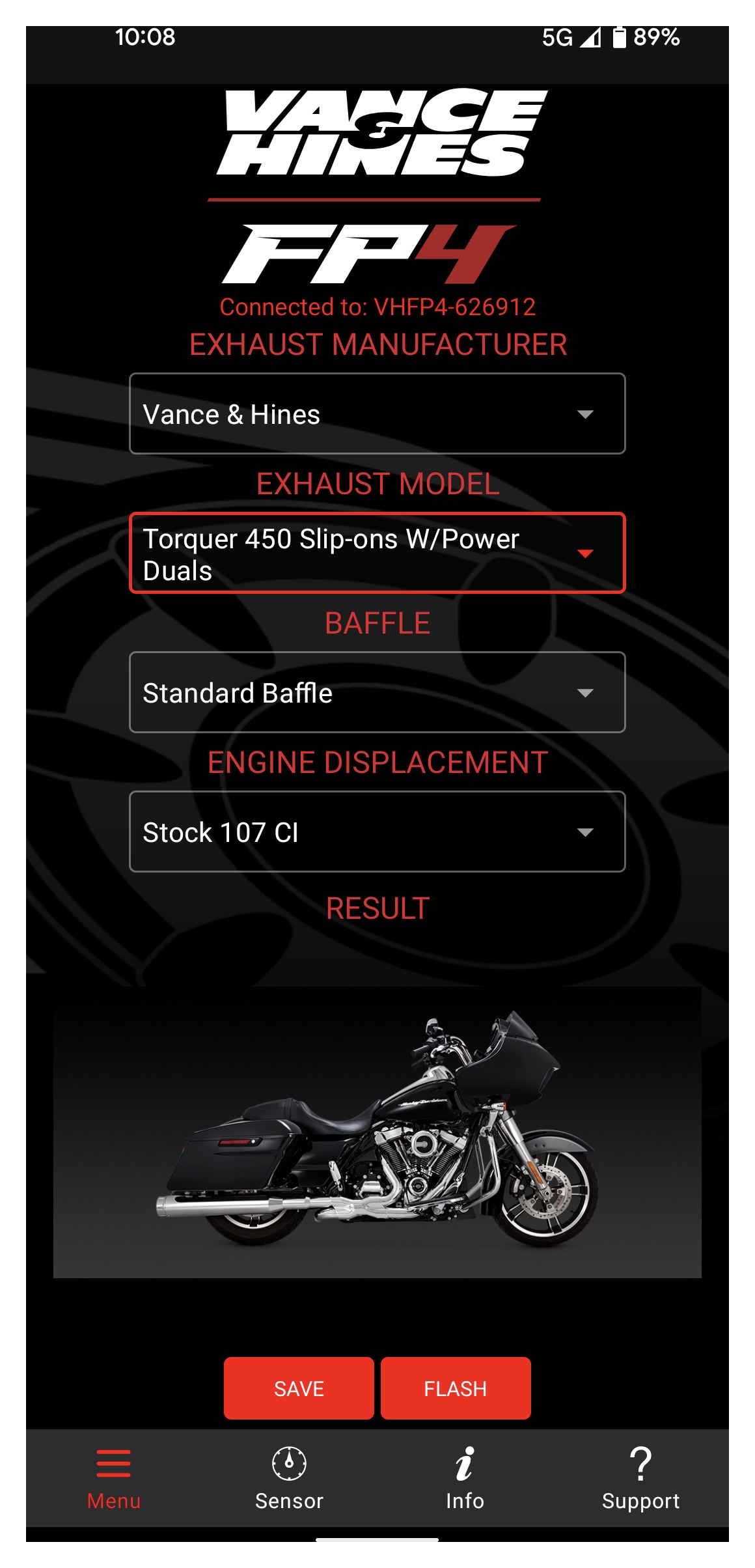 Vance & Hines FP4 ECUモジュール Vance & Hines Fuelpak Fp4 Ecu Tuner Harley M8 21-24