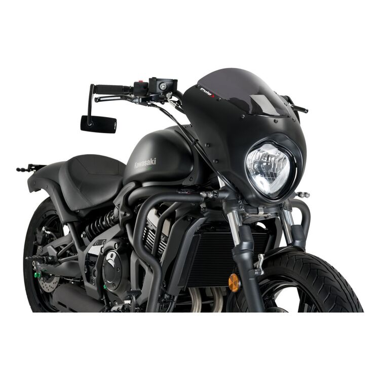 Puig Dark Night SemiFairing Kawasaki Vulcan S VN650 20152022 Cycle Gear