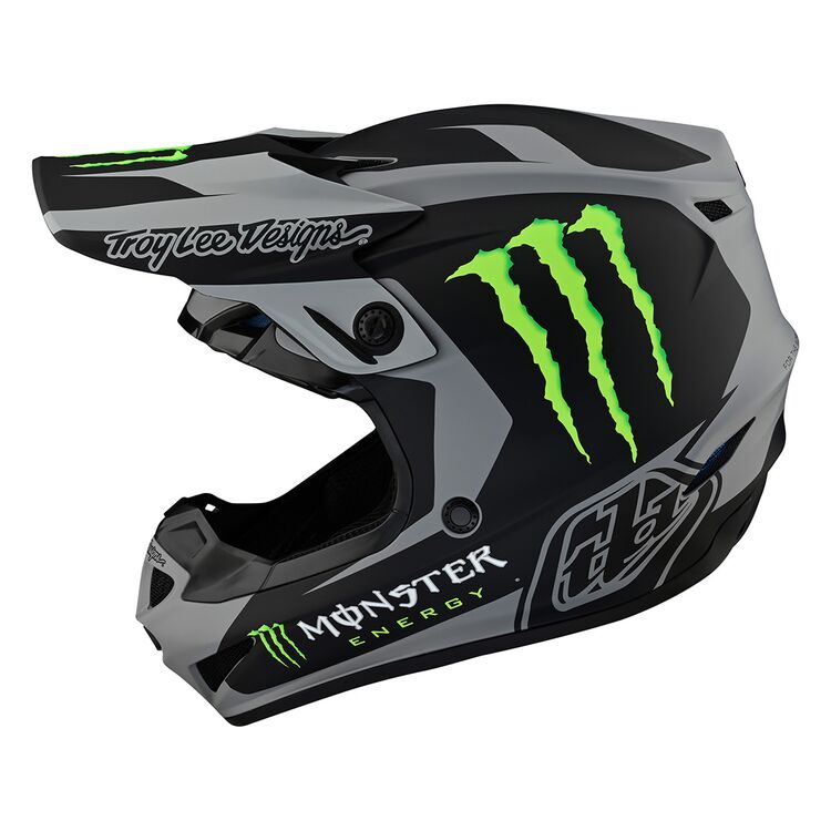 Troy Lee SE4 Polyacrylite Riser Monster Helmet