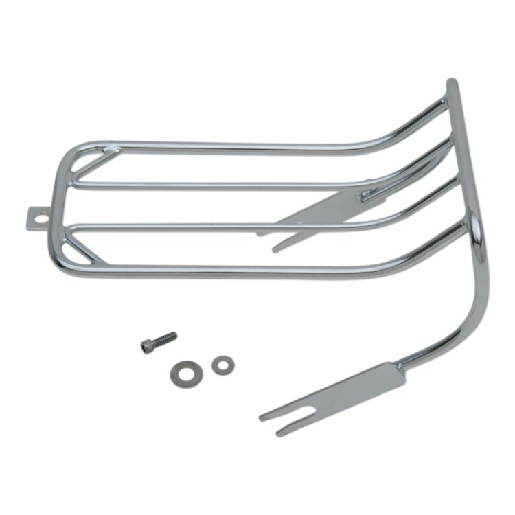 Drag Specialties Bobtail Fender Luggage Rack For Harley Softail / Wide Glide 1980-1999