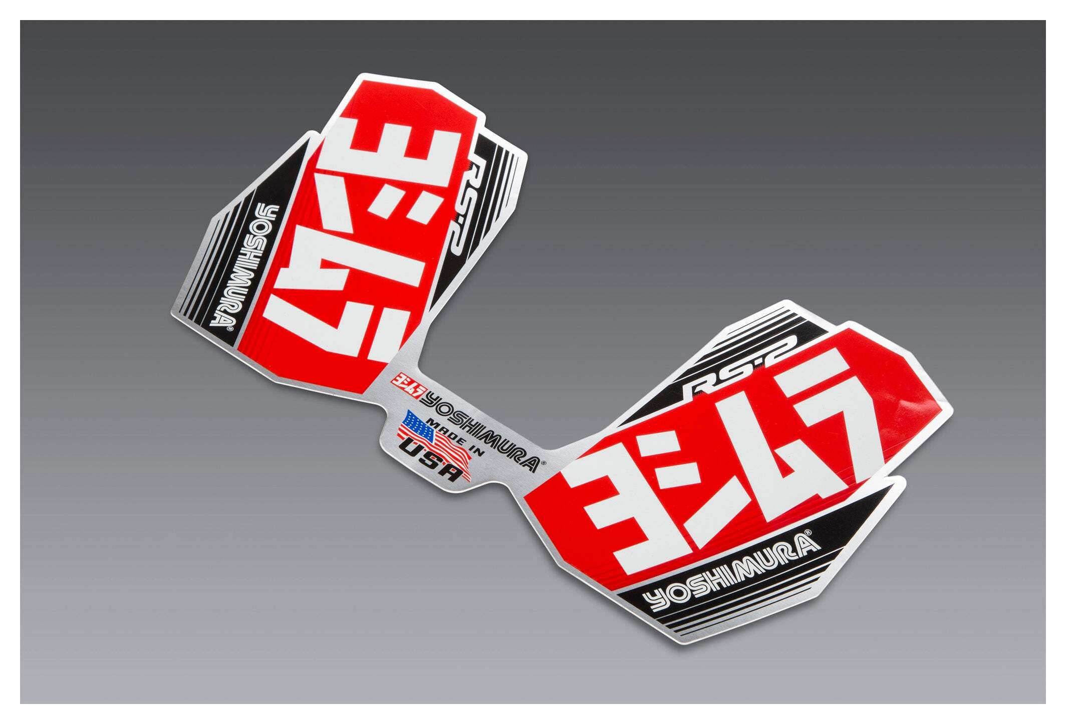 Yoshimura RS-2 Muffler Wrap Around Decal V2 - Cycle Gear
