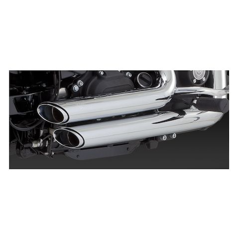 Vance & Hines PCX Shortshots Staggered Exhaust For Harley Dyna 2012-2017