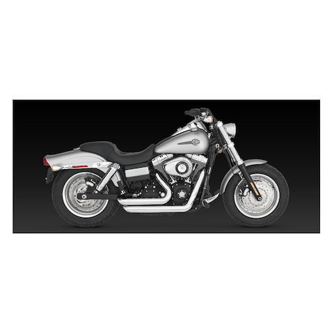 Vance & Hines PCX Shortshots Staggered Exhaust For Harley