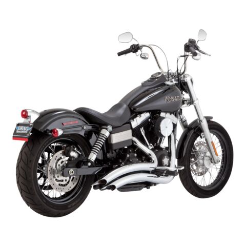 Vance & Hines PCX Big Radius 2-Into-2 Exhaust For Harley Dyna 2010-2017
