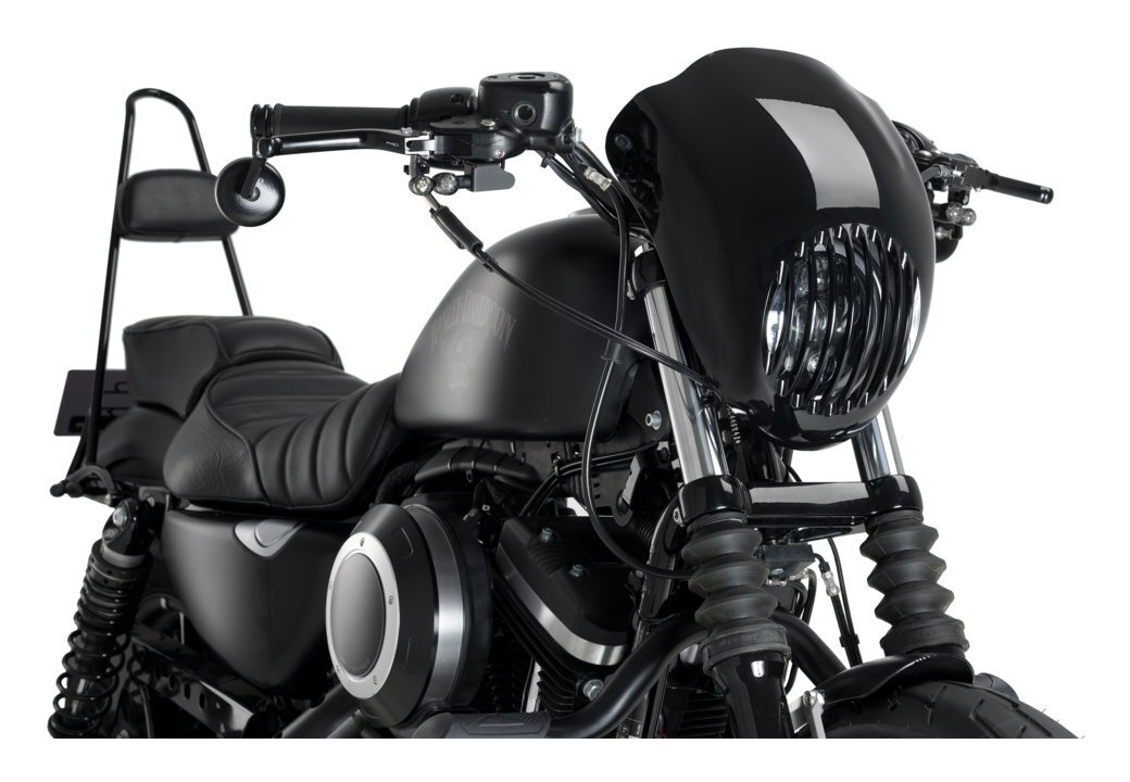CustomAcces Warrior Headlight Protector Harley Davidson Sportster