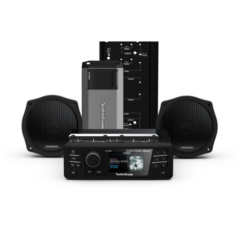 Rockford Fosgate Gen-3 PMX Stage 2 Audio Kit For Harley FLTR / FLTRX 1998-2013