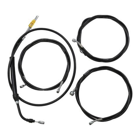 LA Choppers Handlebar Cable Brake Line And Wire Kit For Road Glide / Road King w/ ABS 2021-2025