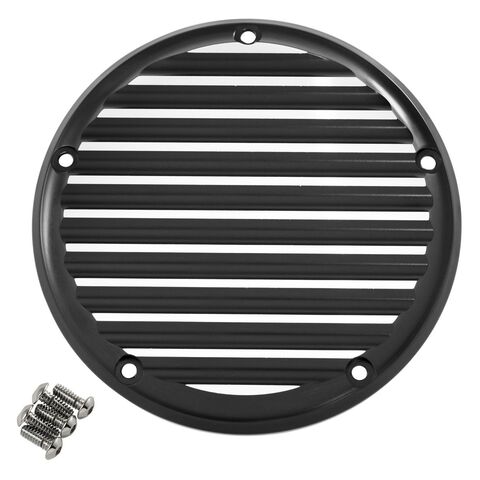 Joker Machine 5 Hole Finned Derby Cover For Harley M8 Softail