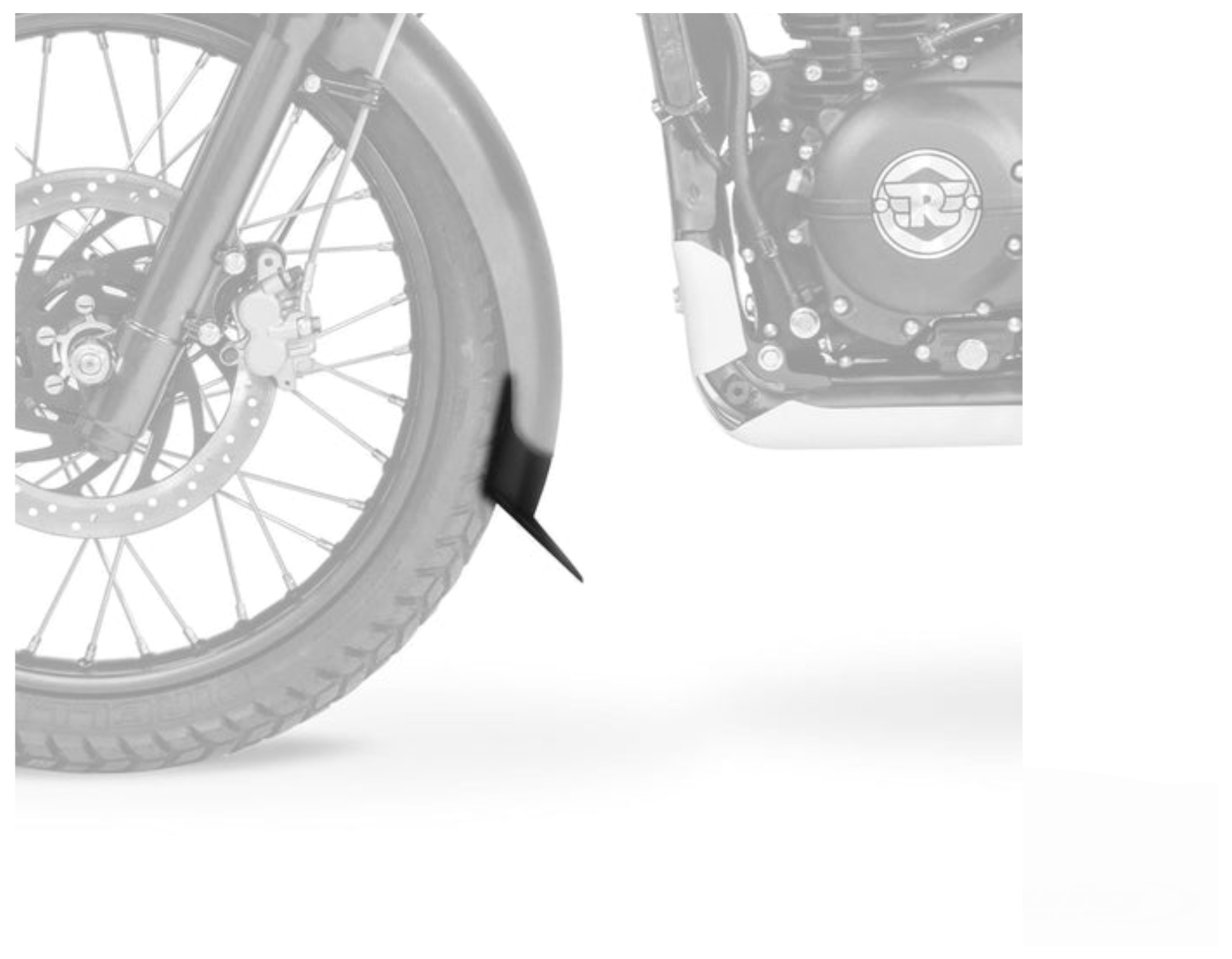 Puig Front Fender Extender Royal Enfield Himalayan 20212022 Cycle Gear