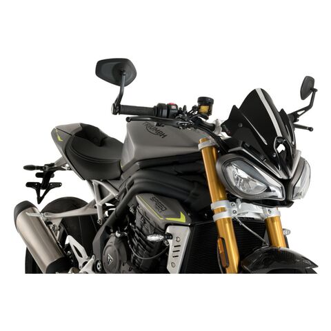 Puig Naked New Generation Windscreen Triumph Speed Triple RS 2021-2024