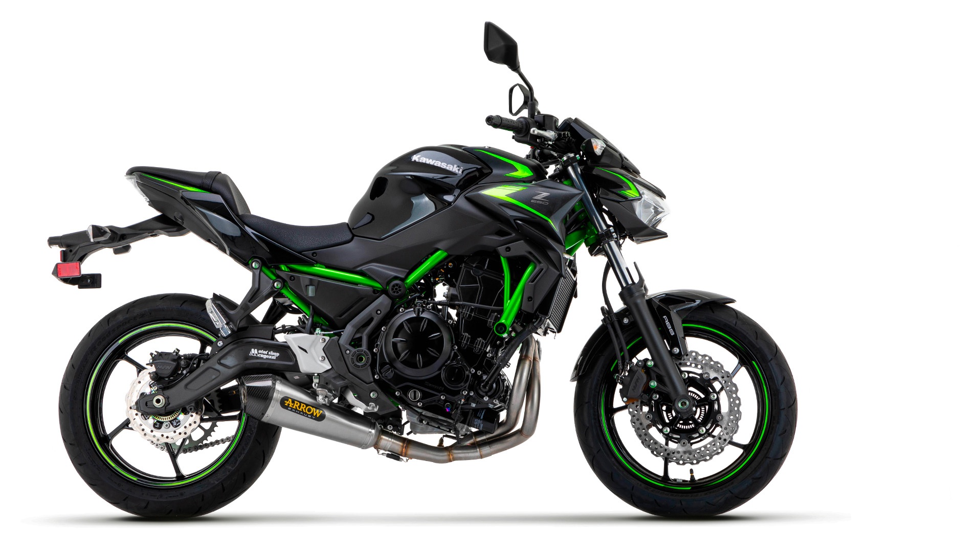 z650 arrow exhaust