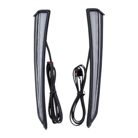 Ciro LED Fang Lower Fairing Lights For Harley Touring 2014-2022