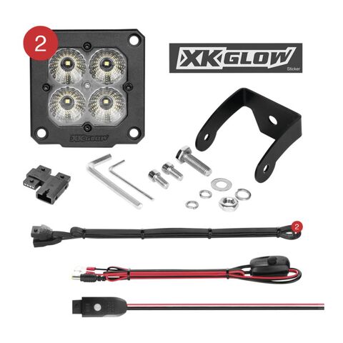 XKGlow Flush Mount RGB Pod Light Pair