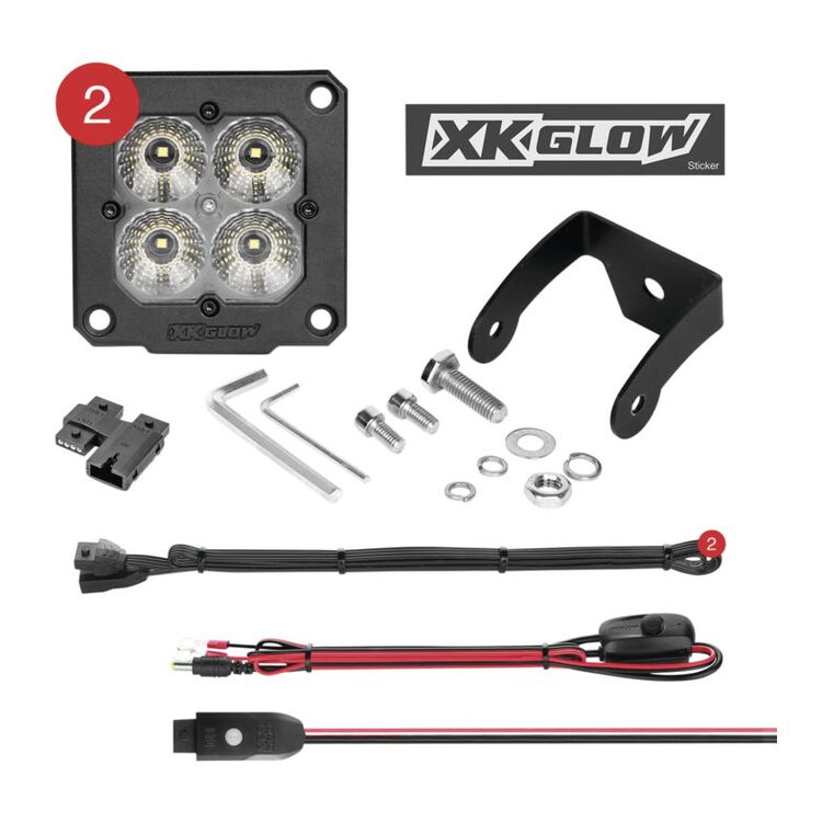 XKGlow Flush Mount RGB Pod Light Pair 