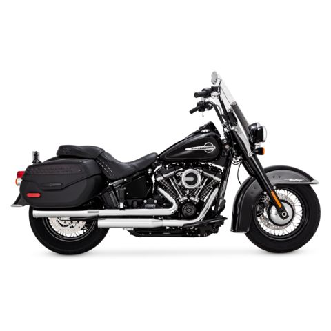 Vance & Hines PCX Eliminator 300 Slip-On Mufflers For Harley Heritage / Deluxe 2018-2024