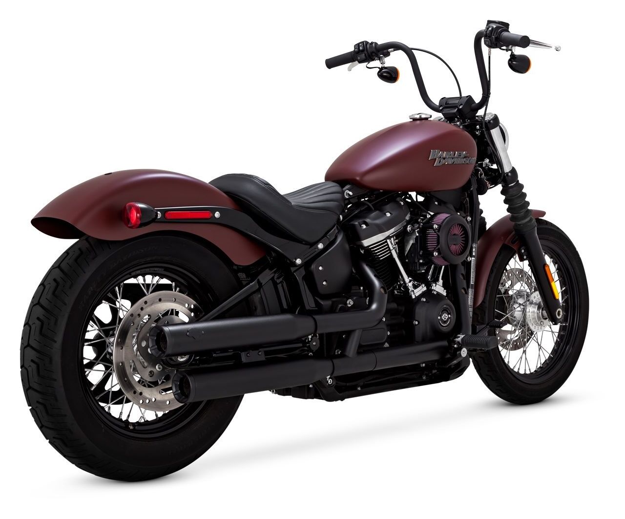 Vance & Hines PCX Eliminator 300 Slip-On Mufflers For Harley