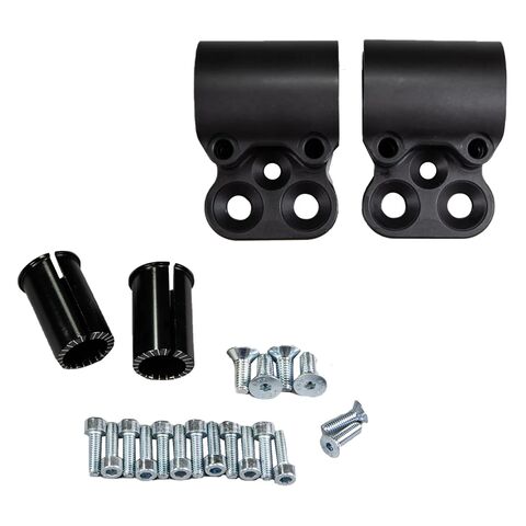 Woodcraft Clip-On Risers w/ Adapter Plate Ducati Monster 937 2021-2024