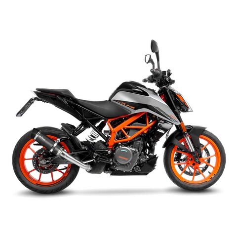 LeoVince GP Corsa EVO Slip-On Exhaust KTM 390 Duke 2021-2023