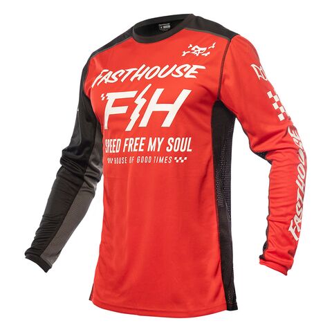 Fasthouse Youth Grindhouse Slammer Jersey (Youth MD)