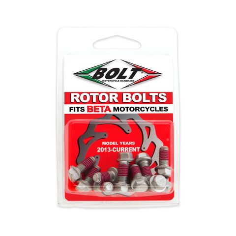 Bolt Hardware Rotor Bolt Kit Beta 125cc-500cc RR / RX / Xtrainer 2012-2025