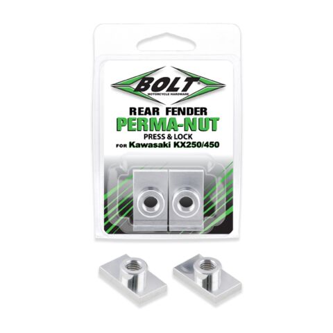 Bolt Hardware Rear Fender Perma Nuts Kawasaki KX250 / KX450 2019-2024