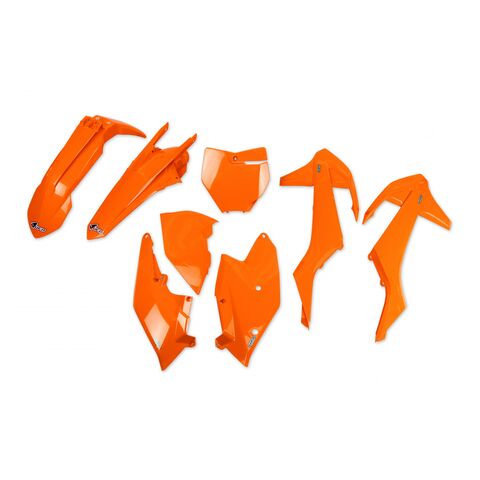 UFO Plastic Kit KTM SX / SX-F / XC / XC-F 125cc-450cc 2016-2018