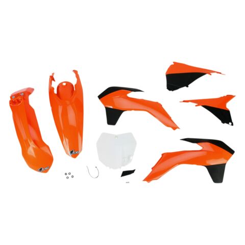 UFO Plastic Kit KTM SX / SX-F / XC / XC-F 125cc-450cc 2013-2014