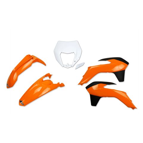 UFO Plastic Kit KTM XC-W / XCF-W / EXC / EXC-F 200cc-500cc 2014-2016