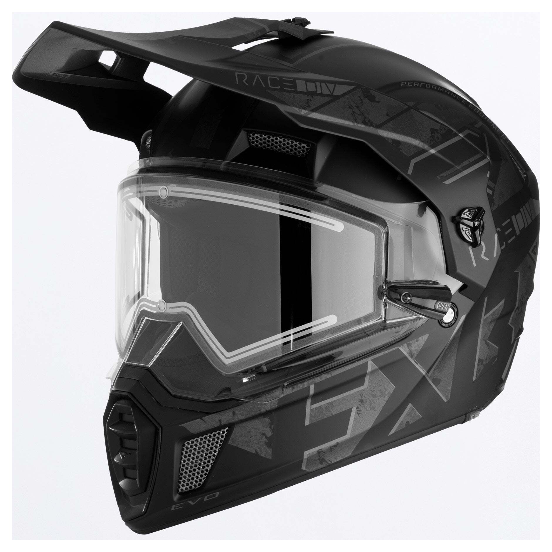 FXR Clutch X Evo Helmet Electric Shield Cycle Gear