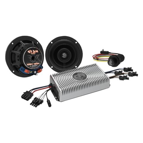 Wild Boar By Hogtunes Bluetooth Controlled Amplifier and Speaker Kit For Harley Electra Glide 2019-2022