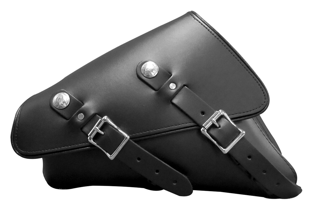 Leatherworks Left Side Solo Bag For Harley Sportster 2004-2022