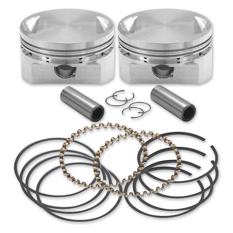 S&S Cycle 3-1/2" Bore Forged Piston Set For S&S 89" Stroker Kits