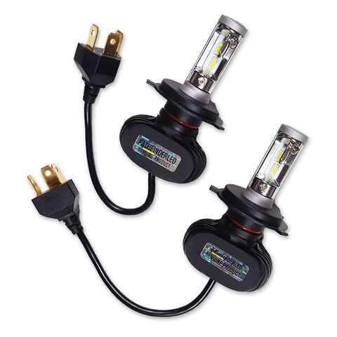PathfinderLED Dual H4 Rugged Fanless LED Bulb Kit For Harley Road Glide 1998-2019