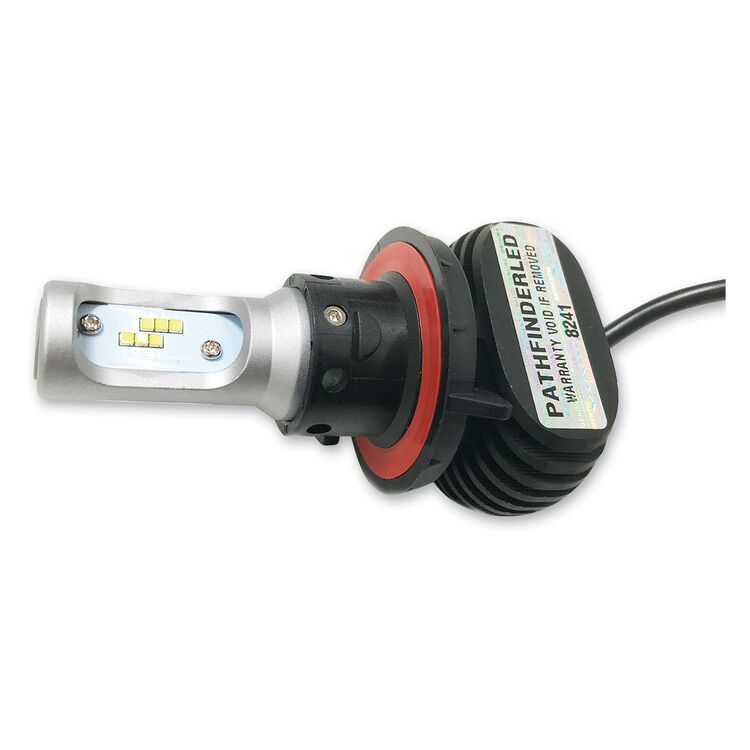 Pathfinder LED Fanless H13 LED Bulb For Harley Dyna Fat Bob 2008-2014