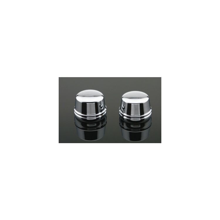 Milwaukee Twins Front Axle Caps For Harley 2000-2007