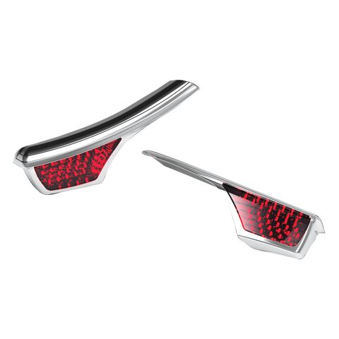 Kuryakyn LED Passenger Armrest Trim With Turn Signal Accents Honda Gold Wing 2006-2017