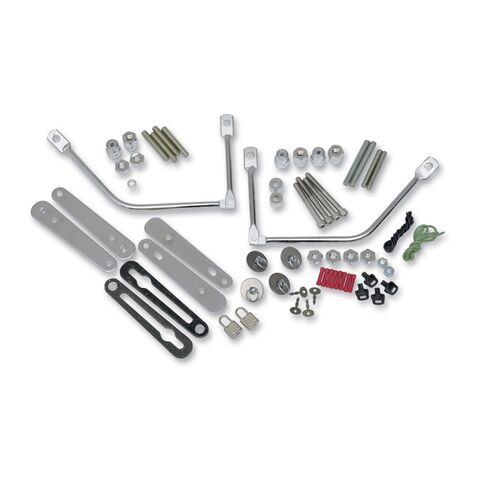 Saddlemen S4 Quick-Disconnect Saddlebag Mounting Kit For Harley Dyna 1996-2017