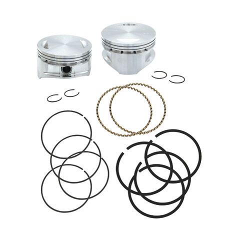 S&S Cycle Forged 4" Bore Piston Kit For S&S 113" Motors