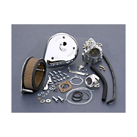 S&S Cycle Super 'G' Complete Carburetor Kit For Harley Shovelhead 1966-1978