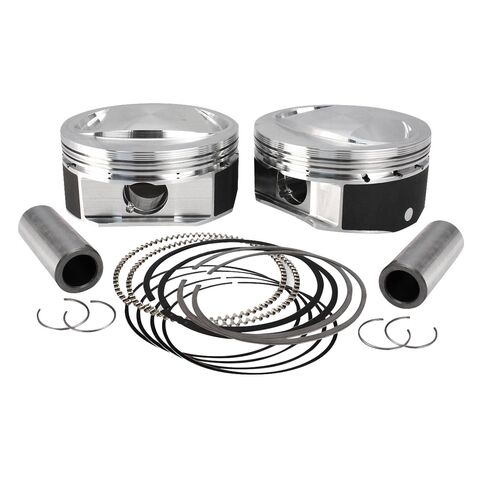 S&S Cycle High Compression Piston Kit For Harley 110" Twin Cam 2007-2017