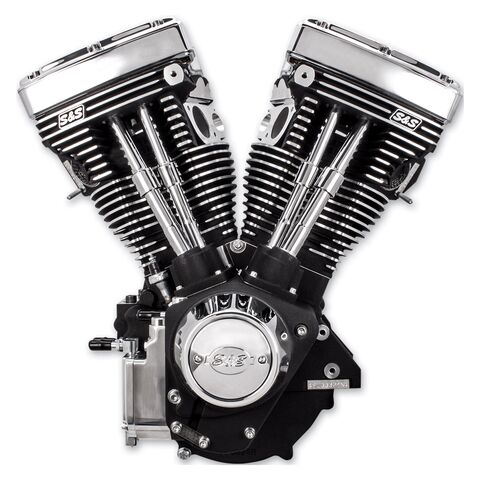 S&S Cycle V111 V Series Long Block Engine For Harley EVO 1984-2000