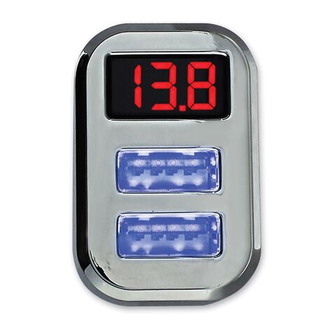 Eklipes Duo USB Smart Charger with Car Battery Voltage