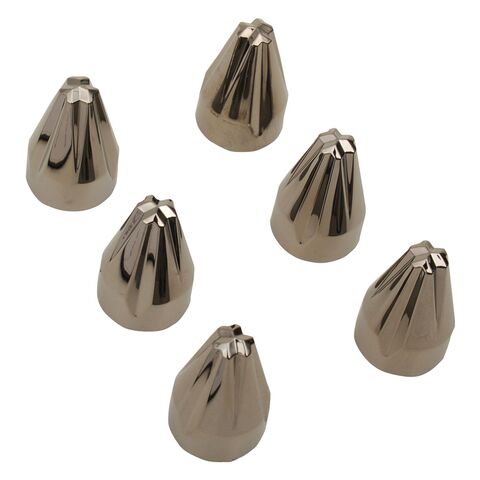 Ciro Fluted Spike Engine Bolt Caps