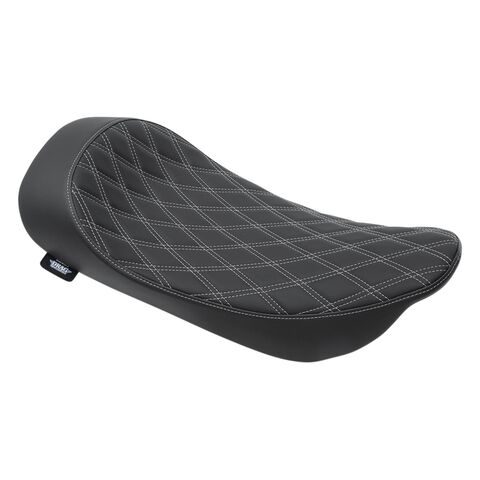 Drag Specialties EZ-On Low Profile Forward Solo Seat For Harley FLHR / FLHX 1997-2007