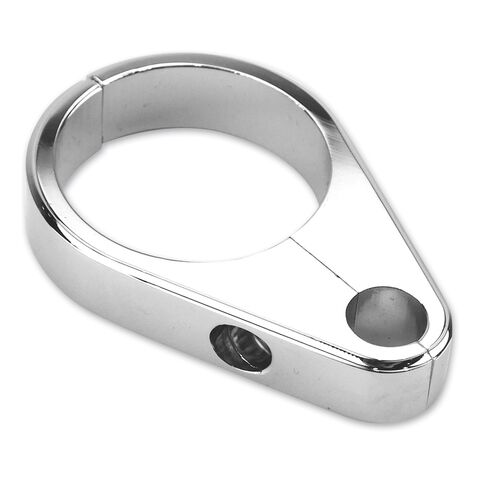 Milwaukee Twins Single Hole Brake Hose / Clutch Cable Clamp