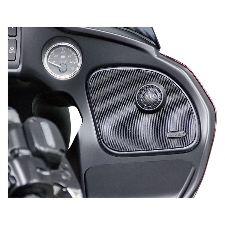 J&M Stage 5 Rokker XXR 400w Speaker and Amp Kit For Harley Road Glide 2015-2024