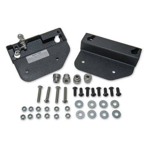 Leatherworks Quick Mounts Saddlebag Mounting System For Harley Softail 1984-2005